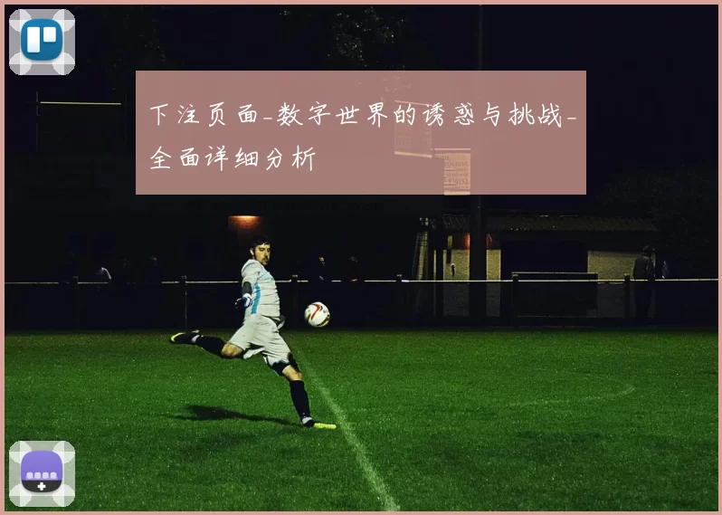 下注页面_数字世界的诱惑与挑战_全面详细分析